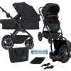Kinderkraft B-Tour Deep Black 3-in-1 Combi Kinderwagen Incl. Autostoel KSBTOU00BLK3000