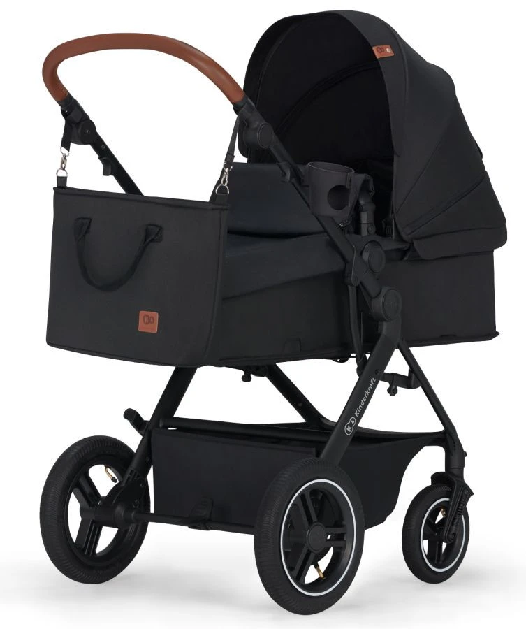 Kinderkraft B-Tour Deep Black 3-in-1 Combi Kinderwagen Incl. Autostoel KSBTOU00BLK3000 2 Kinderkraft B-Tour Deep Black 3-in-1 Combi Kinderwagen Incl. Autostoel KSBTOU00BLK3000 - Afbeelding 2