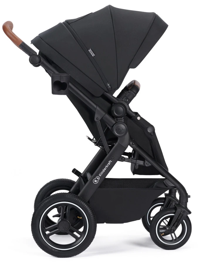 Kinderkraft B-Tour Deep Black 3-in-1 Combi Kinderwagen Incl. Autostoel KSBTOU00BLK3000 5 Kinderkraft B-Tour Deep Black 3-in-1 Combi Kinderwagen Incl. Autostoel KSBTOU00BLK3000 - Afbeelding 5