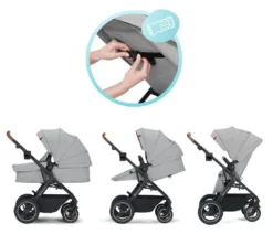 Kinderkraft B-Tour Silver Grey 3-in-1 Combi Kinderwagen Incl. Autostoel KSBTOU00LGR3000 -LiefjesHoek Verkoop kinderkraft b tour 3 in 1 silver grey wandelwagen ksbtou00lgr3000 12 1920x1920