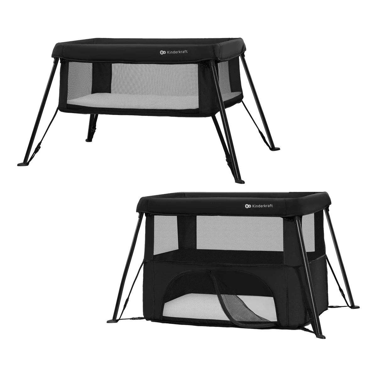 Kinderkraft Cami Black 3-in-1 Campingbed KLCAMI00BLK0000 1 Kinderkraft Cami Black 3-in-1 Campingbed KLCAMI00BLK0000