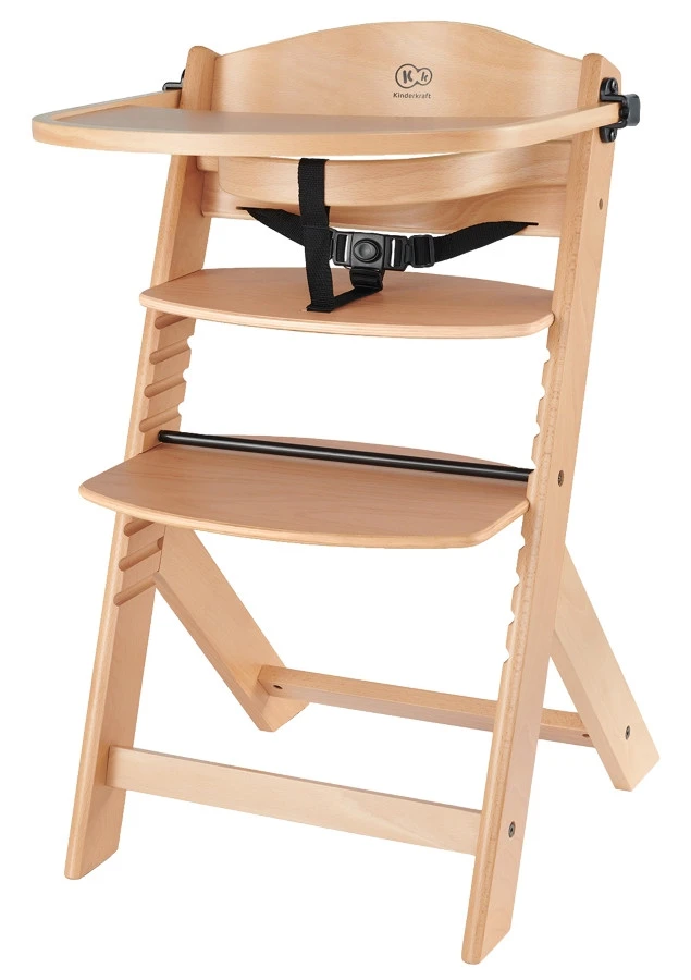 Kinderkraft Enock Naturel Houten Meegroei Kinderstoel KKKENOCNAT0000 1 Kinderkraft Enock Naturel Houten Meegroei Kinderstoel KKKENOCNAT0000