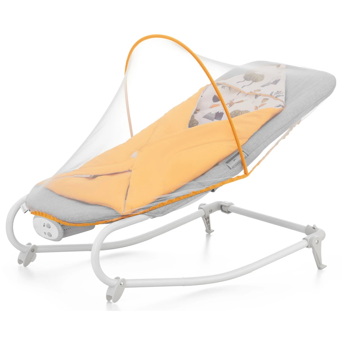 Kinderkraft Felio 2 Forest Yellow Bouncer Wipstoel KBFELI20YEL0000 3 Kinderkraft Felio 2 Forest Yellow Bouncer Wipstoel KBFELI20YEL0000 - Afbeelding 3
