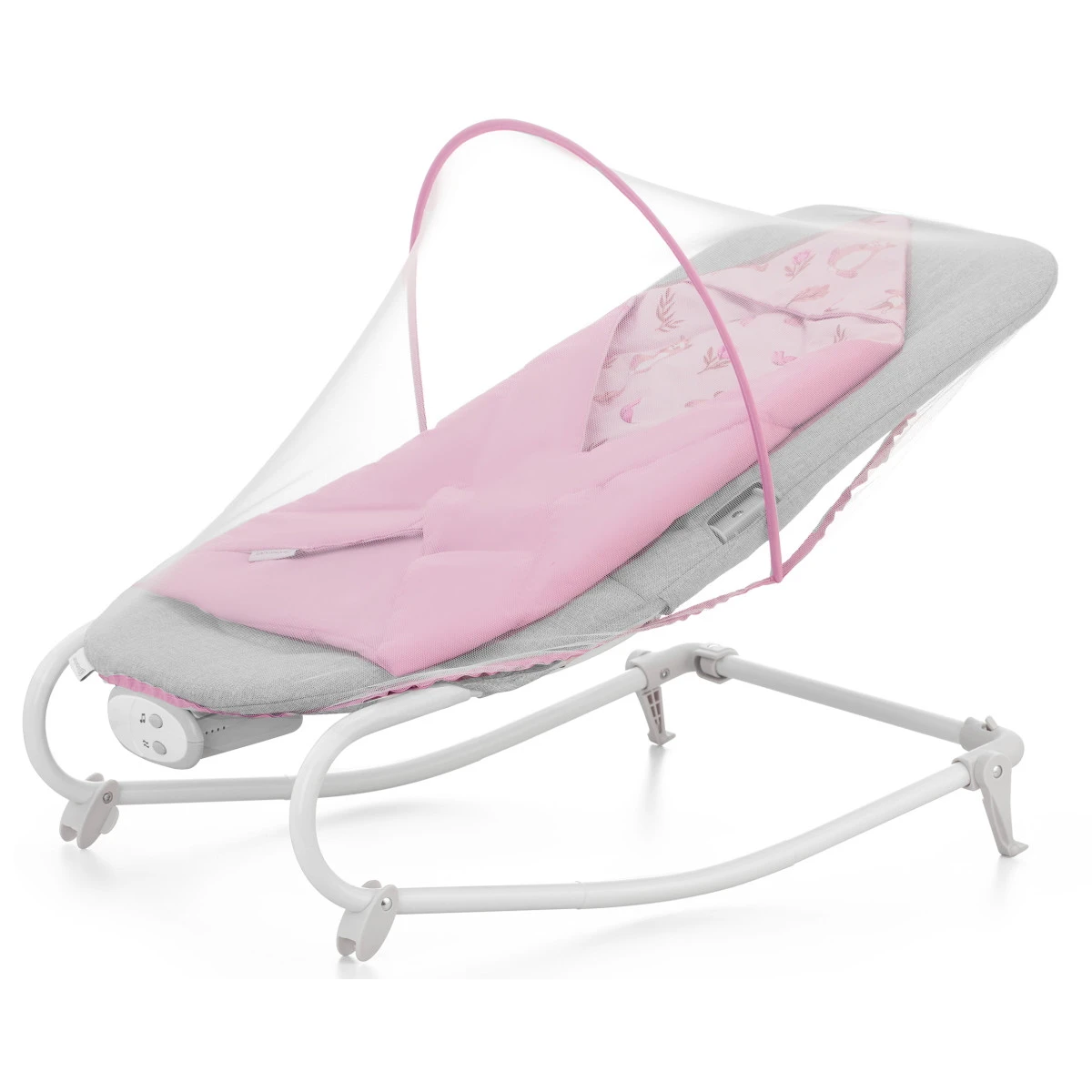 Kinderkraft Felio 2 Peony Rose Bouncer Wipstoel KBFELI20PNK0000 3 Kinderkraft Felio 2 Peony Rose Bouncer Wipstoel KBFELI20PNK0000 - Afbeelding 3