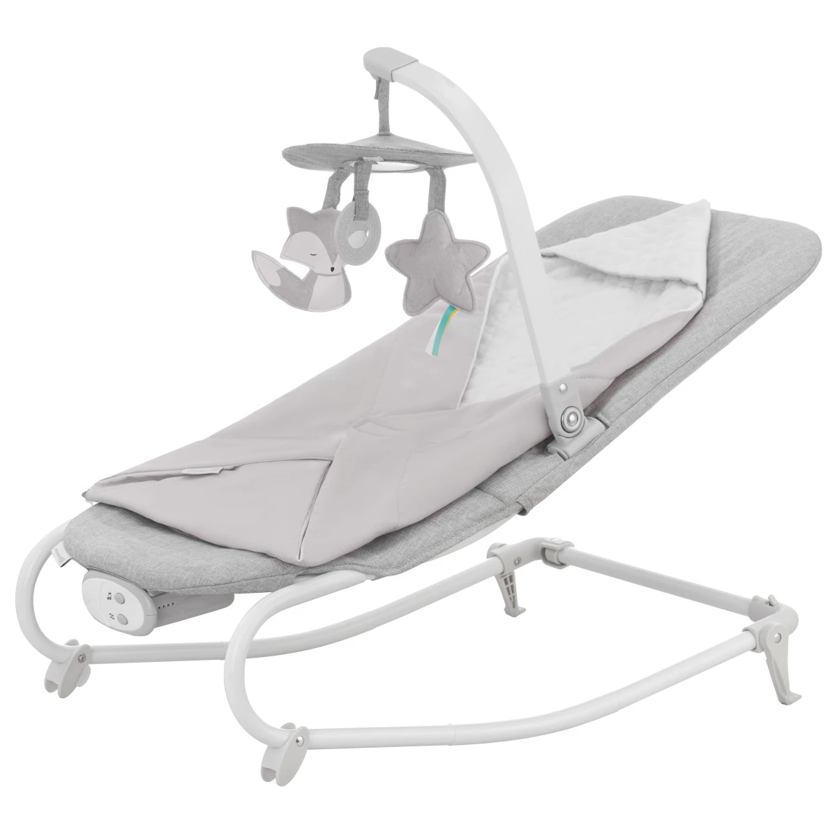 Kinderkraft Felio 2 Stone Grey Bouncer Wipstoel KBFELI20GRY0000 1 Kinderkraft Felio 2 Stone Grey Bouncer Wipstoel KBFELI20GRY0000