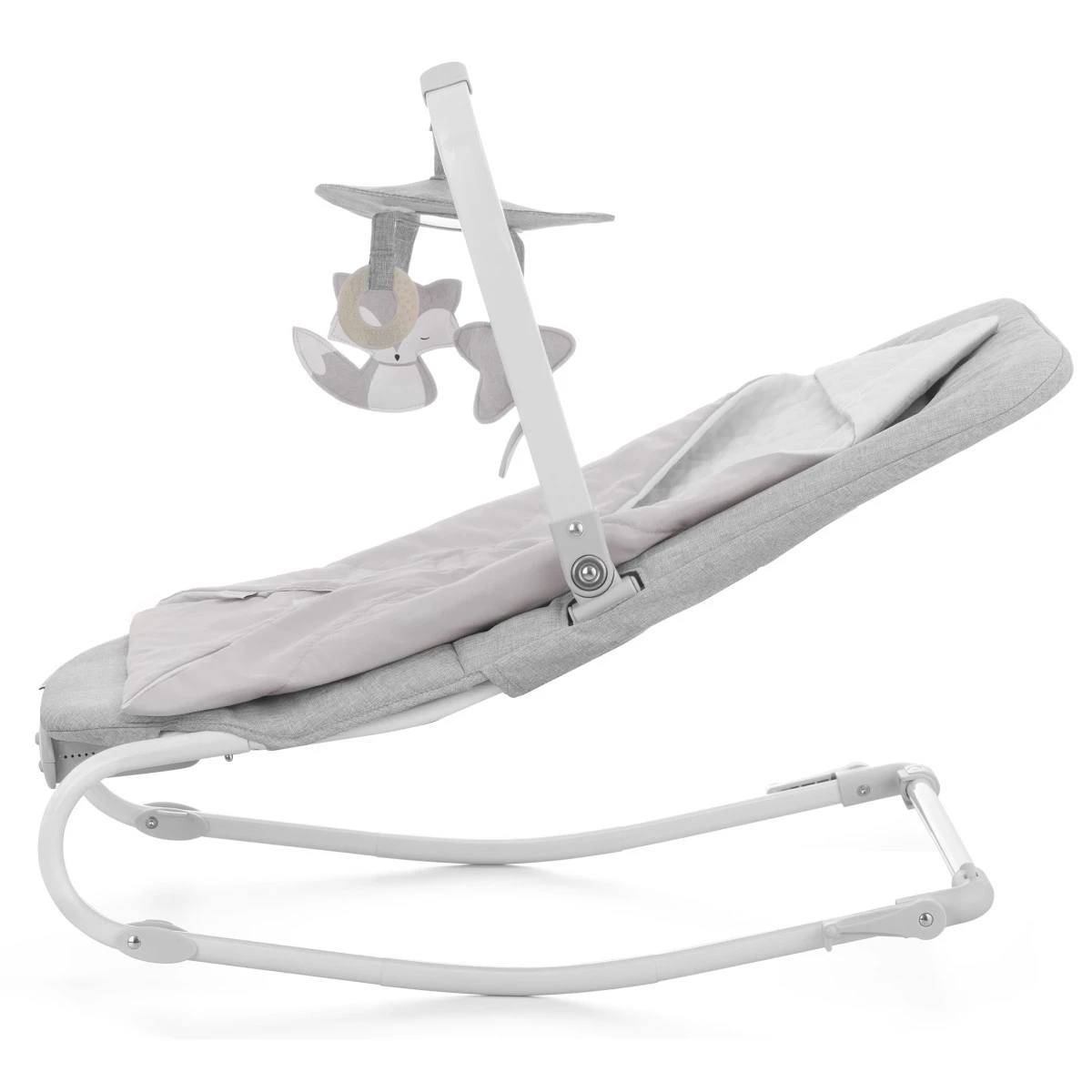 Kinderkraft Felio 2 Stone Grey Bouncer Wipstoel KBFELI20GRY0000 2 Kinderkraft Felio 2 Stone Grey Bouncer Wipstoel KBFELI20GRY0000 - Afbeelding 2