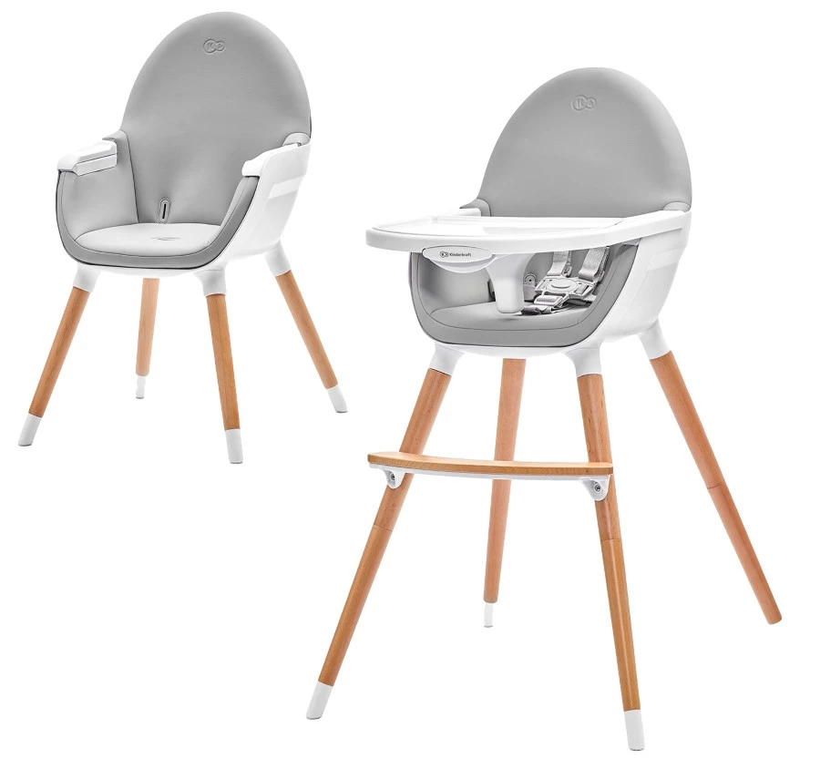 Kinderkraft Fini Grey 2-in-1 Kinderstoel KKKFINIGRY0000 1 Kinderkraft Fini Grey 2-in-1 Kinderstoel KKKFINIGRY0000