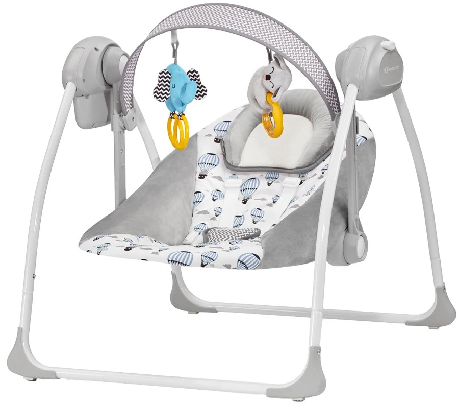 Kinderkraft Flo Mint 2-in-1 Rocker En Babyschommel FLOMINT 1 Kinderkraft Flo Mint 2-in-1 Rocker En Babyschommel FLOMINT