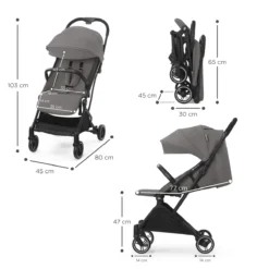 Kinderkraft Indy 2 Cozy Grey Wandelwagen KSINDY00GRY0000 -LiefjesHoek Verkoop kinderkraft indy 2 cozy grey wandelwagen ksindy00gry0000 7