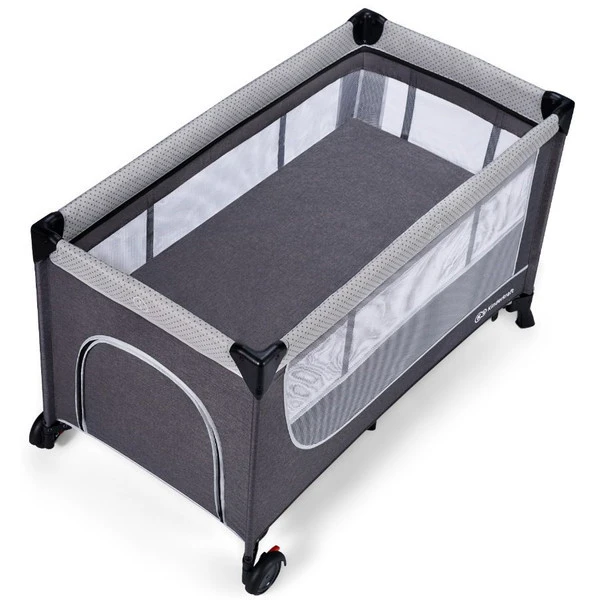 Kinderkraft Leody Grey Campingbed KCLEOD00GRY0000 6 Kinderkraft Leody Grey Campingbed KCLEOD00GRY0000 - Afbeelding 6