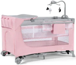 Kinderkraft Leody Pink Campingbed Met Accessoires KCLEOD00PNK00AC 15 Kinderkraft Leody Pink Campingbed Met Accessoires KCLEOD00PNK00AC -LiefjesHoek Verkoop kinderkraft leody pink campingbed met accessoires kcleod00pnk00ac 2 1920x1920