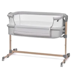 Kinderkraft Neste Air Grey-Wood Wieg Aan Bed KKLNEAIRGRY00W -LiefjesHoek Verkoop kinderkraft neste air grey wood wieg aan bed kklneairgry00w .3
