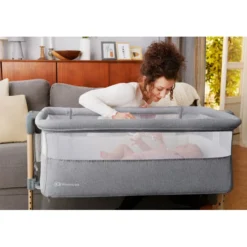 Kinderkraft Neste Air Grey-Wood Wieg Aan Bed KKLNEAIRGRY00W -LiefjesHoek Verkoop kinderkraft neste air grey wood wieg aan bed kklneairgry00w 8 1