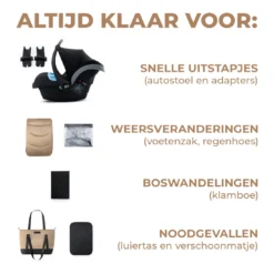 Kinderkraft Prime 2 Sandrose Beige 3-in-1 Kinderwagen Incl. Autostoel KSPRIM02BEG3000 -LiefjesHoek Verkoop kinderkraft prime 2 beige 3 in 1 kinderwagen ksprim02beg3000 8