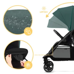 Kinderkraft Route Midnight Black Wandelwagen KSROUT00BLK0000 -LiefjesHoek Verkoop kinderkraft route wandelwagen 21 2