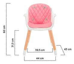 Kinderkraft Sienna Pink 2-in-1 Kinderstoel KKKSIENPNK0000 24 Kinderkraft Sienna Pink 2-in-1 Kinderstoel KKKSIENPNK0000 -LiefjesHoek Verkoop kinderkraft sienna pink kinderstoel kkksienpnk0000 9