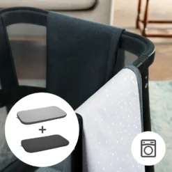 Kinderkraft Sofi+ Black 4-in-1 Wieg KLSOFIPLGRY0000 -LiefjesHoek Verkoop kinderkraft sofi black 4 in 1 wieg klsofiplgry0000 8