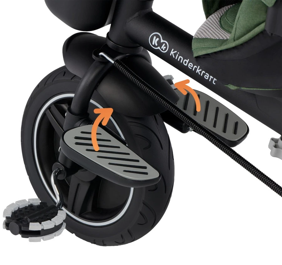 Kinderkraft Spinstep Green Driewieler KRSPST00GRE0000 10 Kinderkraft Spinstep Green Driewieler KRSPST00GRE0000 - Afbeelding 10