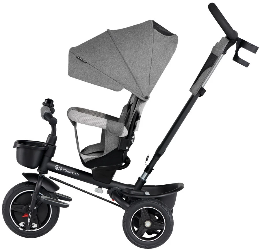 Kinderkraft Spinstep Platinum Grey Driewieler KRSPST00GRY0000 4 Kinderkraft Spinstep Platinum Grey Driewieler KRSPST00GRY0000 - Afbeelding 4