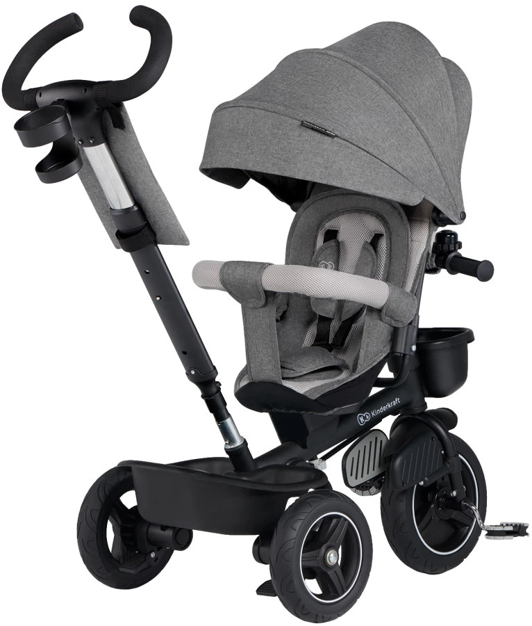Kinderkraft Spinstep Platinum Grey Driewieler KRSPST00GRY0000 3 Kinderkraft Spinstep Platinum Grey Driewieler KRSPST00GRY0000 - Afbeelding 3