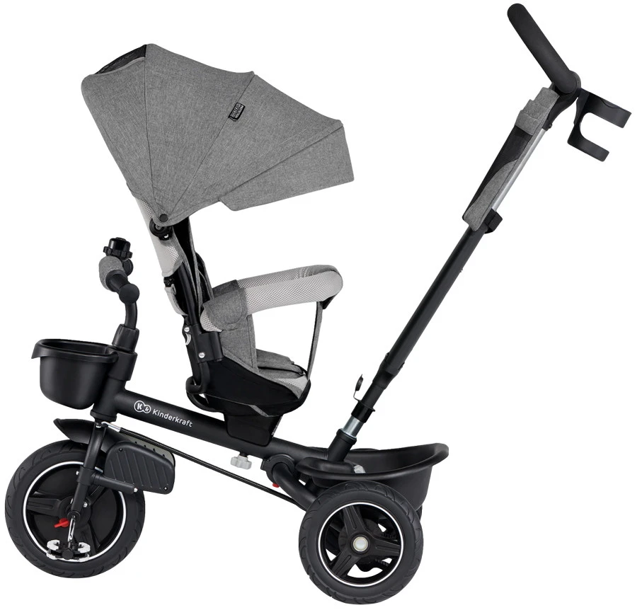 Kinderkraft Spinstep Platinum Grey Driewieler KRSPST00GRY0000 5 Kinderkraft Spinstep Platinum Grey Driewieler KRSPST00GRY0000 - Afbeelding 5