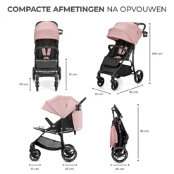 Kinderkraft Trig 2 Grey Wandelwagen KSTRIG2TGRY0000 -LiefjesHoek Verkoop kinderkraft trig 2 pink wandelwagen kstrig2tpnk0000 2 1