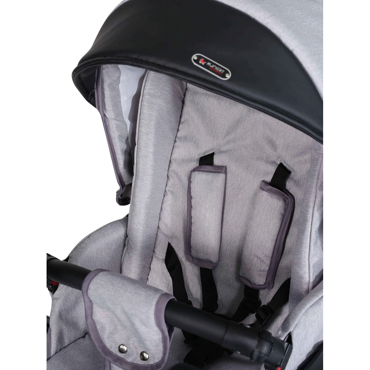 Kunert Booster Black Graphite Tandem Duowagen BO-03-BLACK 11 Kunert Booster Black Graphite Tandem Duowagen BO-03-BLACK - Afbeelding 11