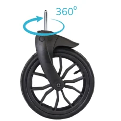 Kunert Booster Black Graphite Tandem Duowagen BO-03-BLACK 38 Kunert Booster Black Graphite Tandem Duowagen BO-03-BLACK -LiefjesHoek Verkoop kunert booster black graphite tandem duowagen bo 03 black 19