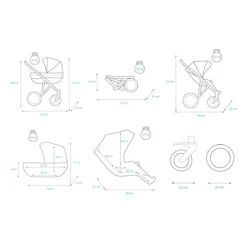 Kunert Booster Black Graphite Tandem Duowagen BO-03-BLACK 39 Kunert Booster Black Graphite Tandem Duowagen BO-03-BLACK -LiefjesHoek Verkoop kunert booster black graphite tandem duowagen bo 03 black 20