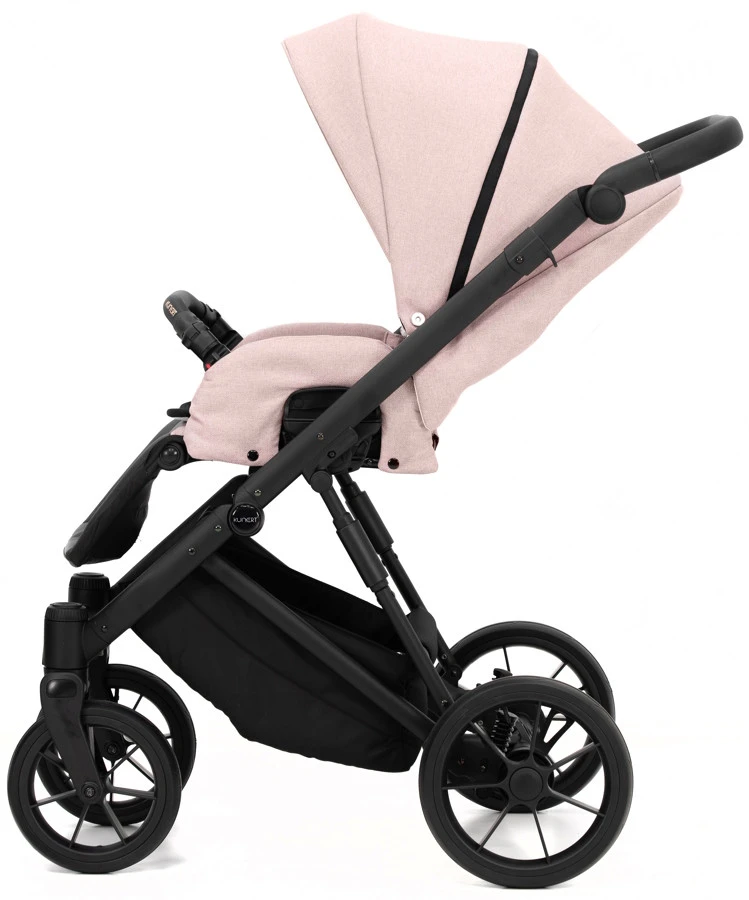 Kunert Ivento Black Smoky Pink 2-in-1 Kinderwagen IVE-11-BLACK 5 Kunert Ivento Black Smoky Pink 2-in-1 Kinderwagen IVE-11-BLACK - Afbeelding 5
