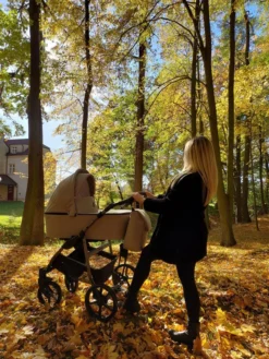 Kunert Mata Gold Black 2-in-1 Combi Kinderwagen MATA-10-GOLD -LiefjesHoek Verkoop kunert mata black mocca 2 in 1 combi kinderwagen mata 02 black 5 1