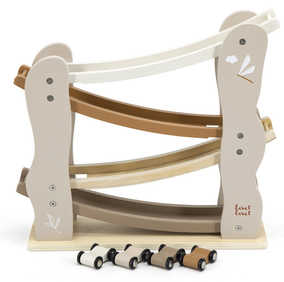 Label Label Nougat Houten Autobaan LLWT-34406 2 Label Label Nougat Houten Autobaan LLWT-34406 - Afbeelding 2