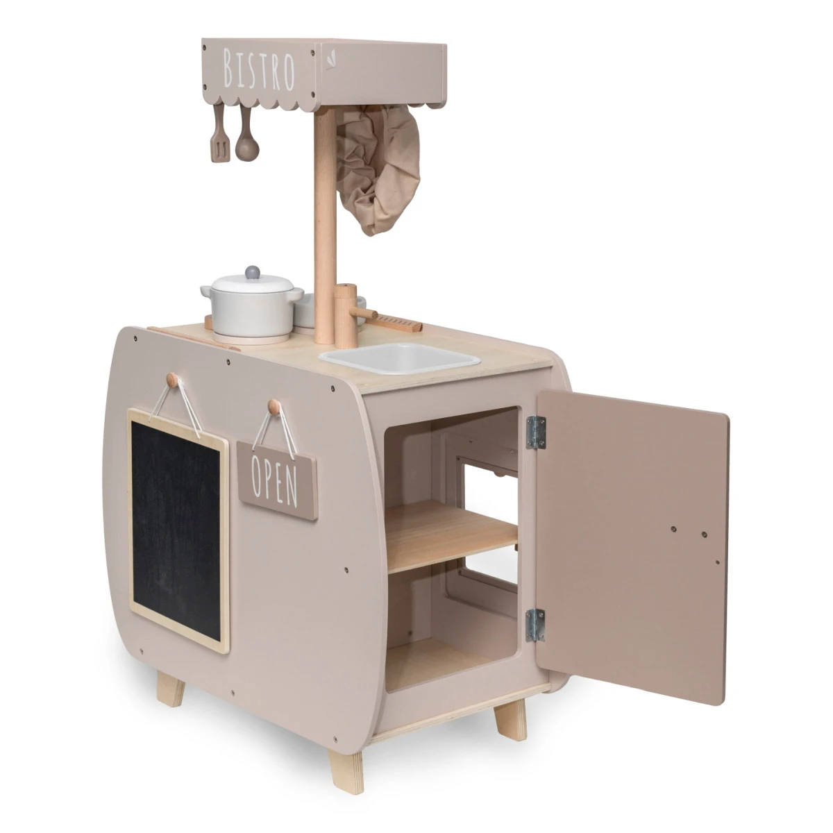 Label Label Nougat Houten Bistro Keuken LLWT-34765 2 Label Label Nougat Houten Bistro Keuken LLWT-34765 - Afbeelding 2