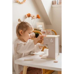 Label Label Nougat Houten Espresso Machine LLWT-37070 -LiefjesHoek Verkoop label label nougat houten espresso 1