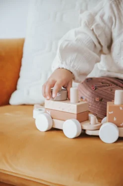 Label Label Nougat Houten Speelgoed Trein LLWT-34390 -LiefjesHoek Verkoop label label nougat houten speelgoed trein llwt 34390 6