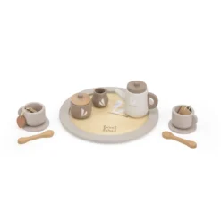 Label Label Nougat Houten Theeservies Set LLWT-37117 13 Label Label Nougat Houten Theeservies Set LLWT-37117 -LiefjesHoek Verkoop label label nougat houten theeservies set 1