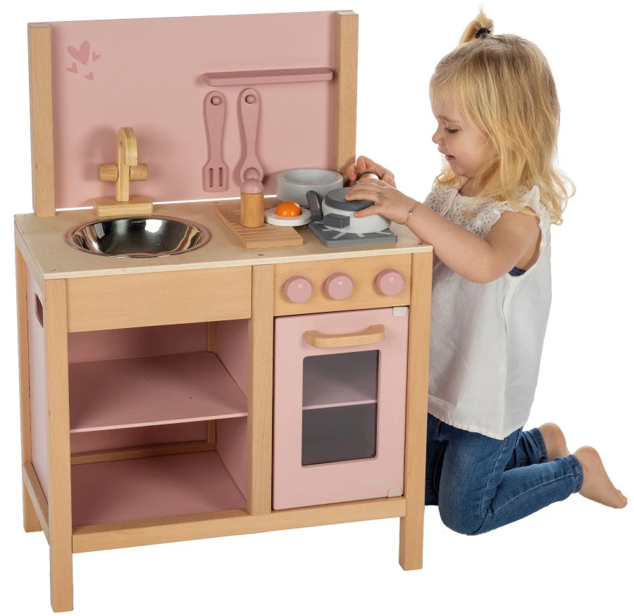 Label Label Roze Houten Keuken LLWT-25385 2 Label Label Roze Houten Keuken LLWT-25385 - Afbeelding 2