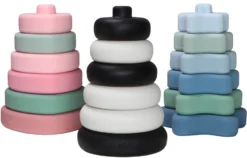 Label Label Blauw Silicone Stapeltoren LLST-15362 -LiefjesHoek Verkoop label label silicone stapeltoren 2