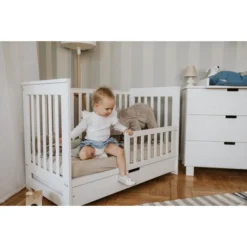 Babykamer Lieke Wit: Ledikant & Commode -LiefjesHoek Verkoop ledikant lieke wit 60x120 cm 12