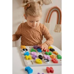 Label Label Barbapapa Houten Alfabet Blokken LLBB-35823 -LiefjesHoek Verkoop llbb 35823 label label barbapapa wooden alphabet blocks 16