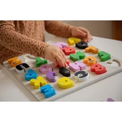 Label Label Barbapapa Houten Alfabet Blokken LLBB-35823 -LiefjesHoek Verkoop llbb 35823 label label barbapapa wooden alphabet blocks 17