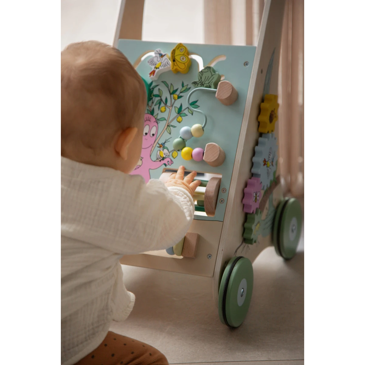 Label Label Barbapapa Houten Activiteiten Loopwagen LLBB-35830 6 Label Label Barbapapa Houten Activiteiten Loopwagen LLBB-35830 - Afbeelding 6