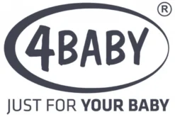 4Baby Roto-Fix Light Grey 360º 0-36 Kg Isofix Autostoel -LiefjesHoek Verkoop logo 4baby 31