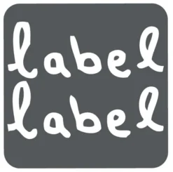 Label Label Roze Houten Stapelblokken LLWT-25309 -LiefjesHoek Verkoop logo label label 20