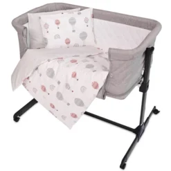 Lorelli Eva Grey Balloons 5-delige Set Voor Wieg En Ledikant 2080114-5301 -LiefjesHoek Verkoop lorelli eva grey balloons 5 delige set voor wieg en ledikant 2080114 5301 2