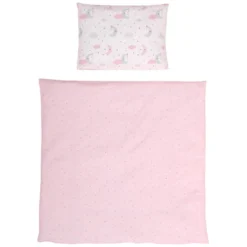 Lorelli Eva Pink Moons & Stars 5-delige Set Voor Wieg En Ledikant 2080114-5201 -LiefjesHoek Verkoop lorelli eva pink moons stars 5 delige set voor wieg en ledikant 2080114 5201 1