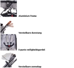 Lorelli Lora String Dots 3-in-1 Combi Kinderwagen Incl. Autostoel 1002128-2115D -LiefjesHoek Verkoop lorelli lora 3 in 1 combi kinderwagen incl. autostoel 1002128