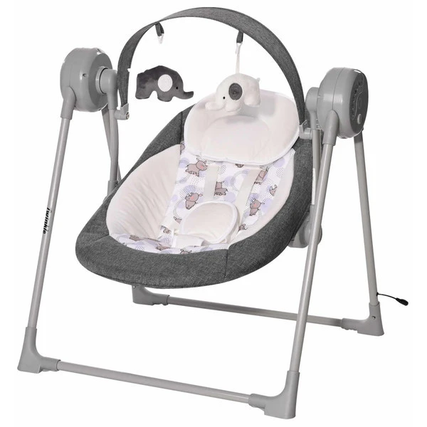 Lorelli Twinkle Grey Babyschommel 1009008-002 1 Lorelli Twinkle Grey Babyschommel 1009008-002