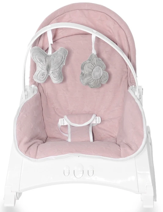 Lorelli Alex Cameo Rose Stars Baby Rocker Wipstoel 1011012-2148 4 Lorelli Alex Cameo Rose Stars Baby Rocker Wipstoel 1011012-2148 - Afbeelding 4