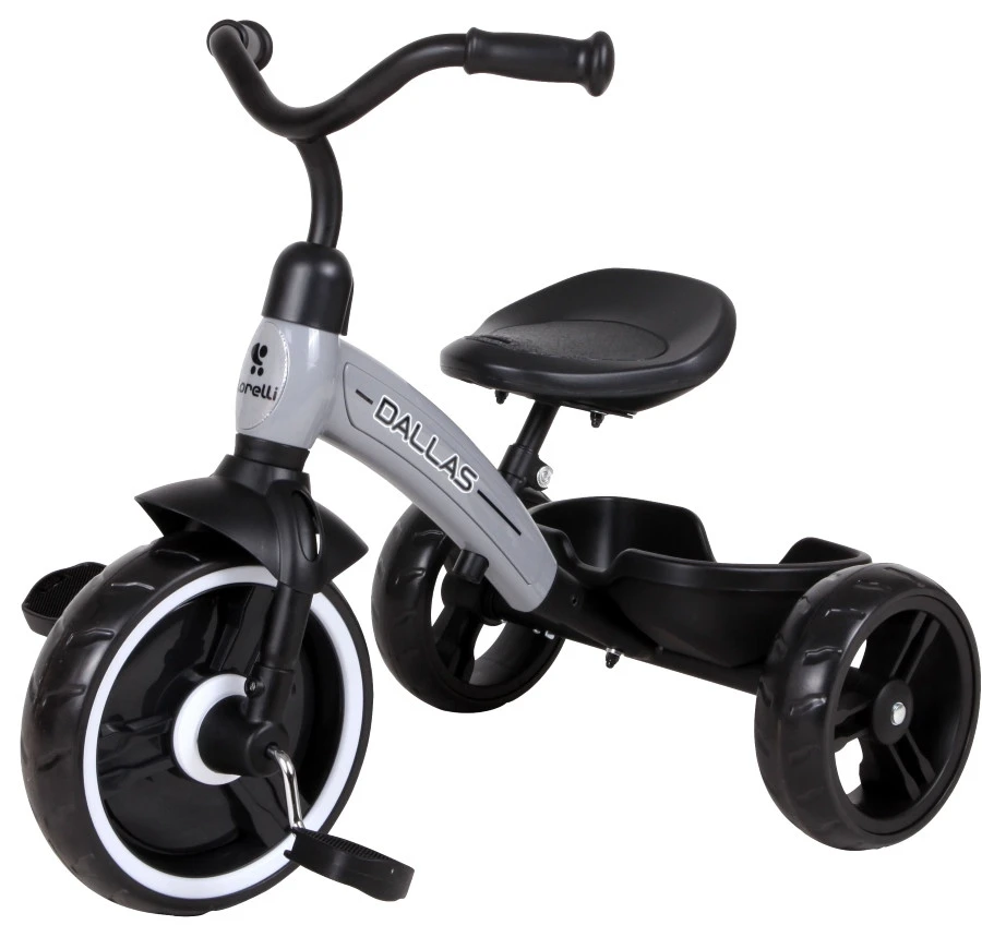 Lorelli Dallas Grey Driewieler 1005050-005 1 Lorelli Dallas Grey Driewieler 1005050-005